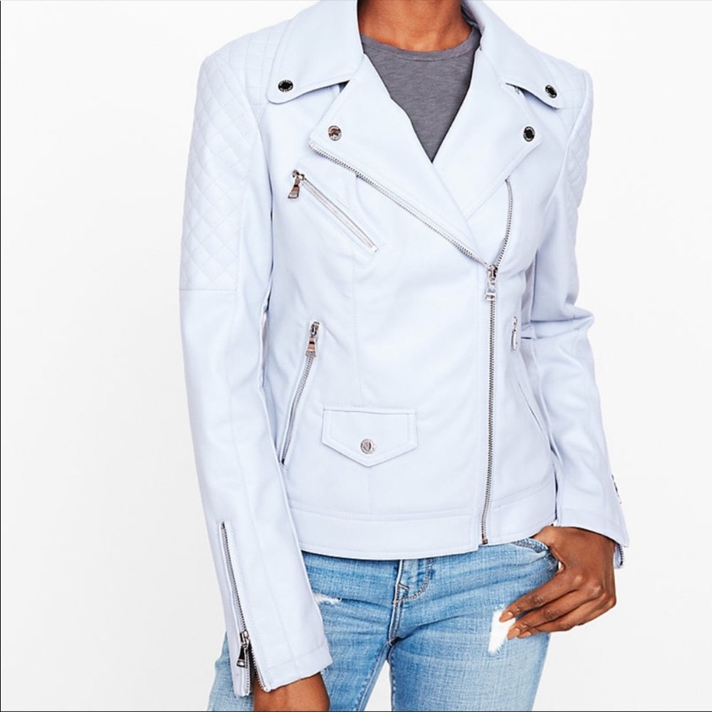 Express Leather Jacket Size L